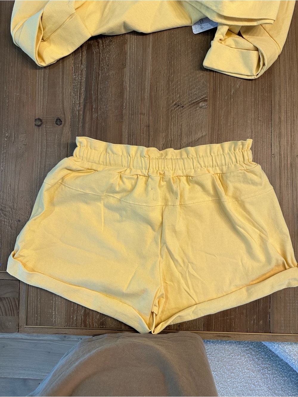 Free People Leandra Yellow Short Set - Picture 3 of 8